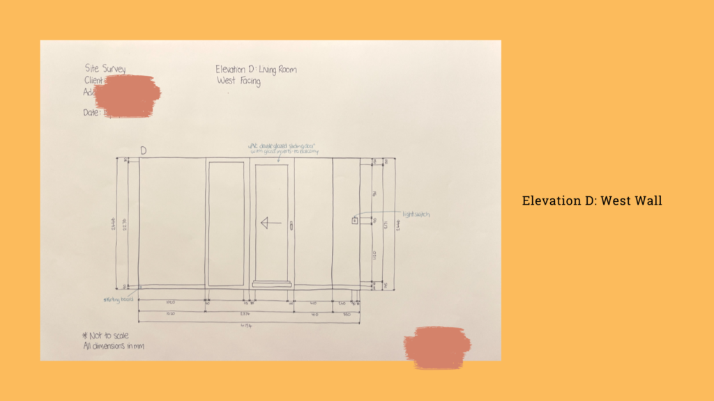 site survey elevation D