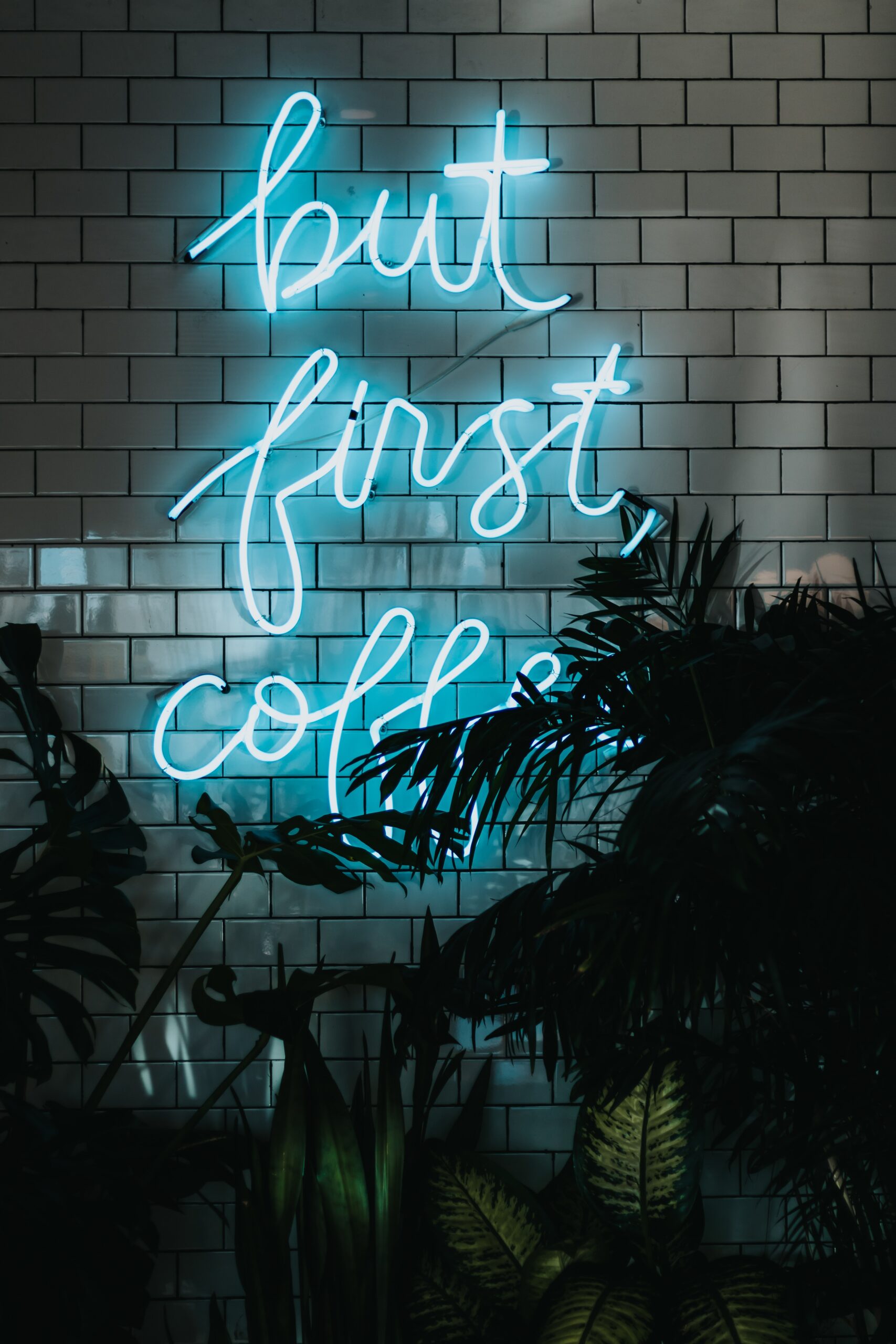 but first coffee sign