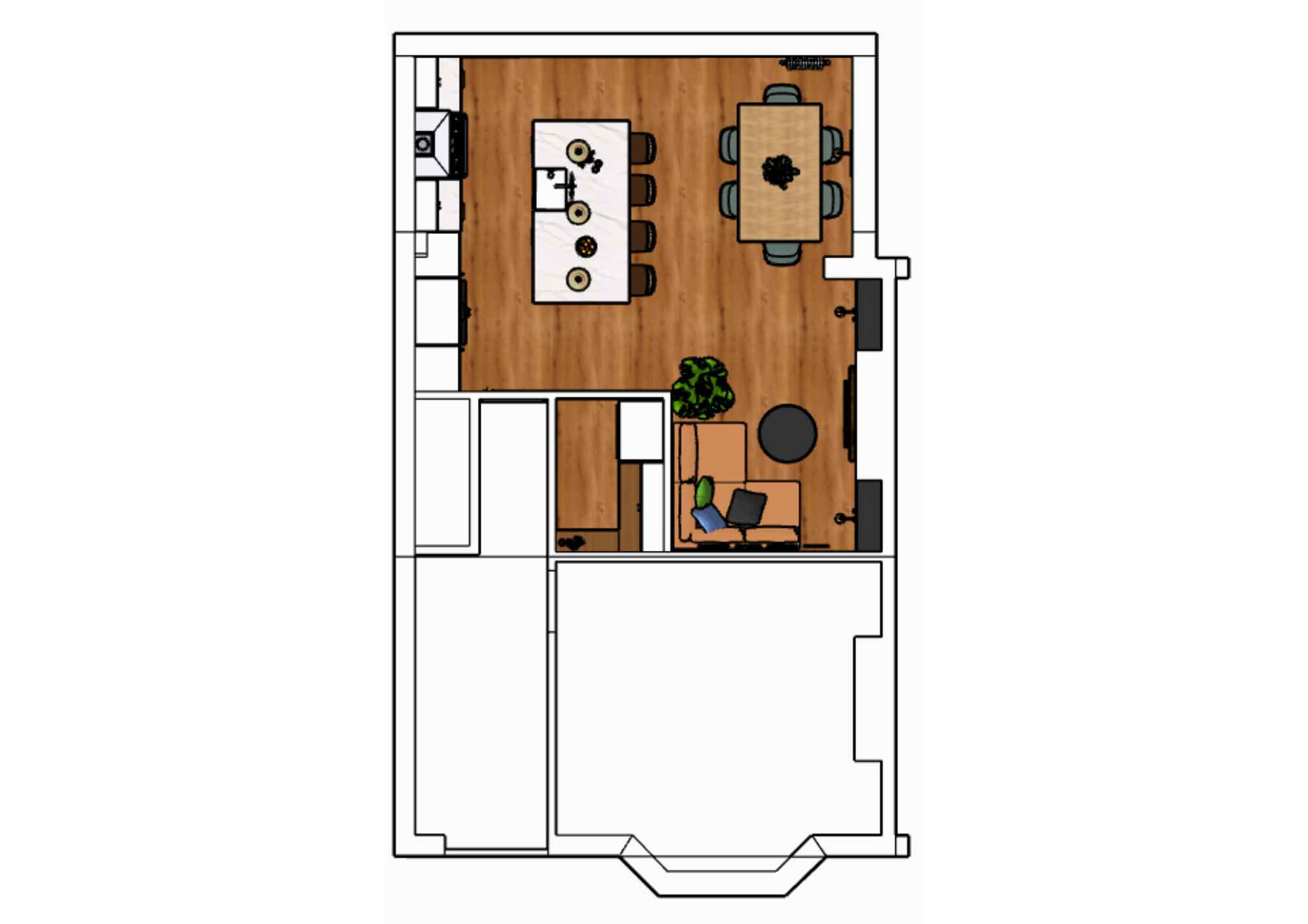 Interior Design Our Family Kitchen Floor Plan