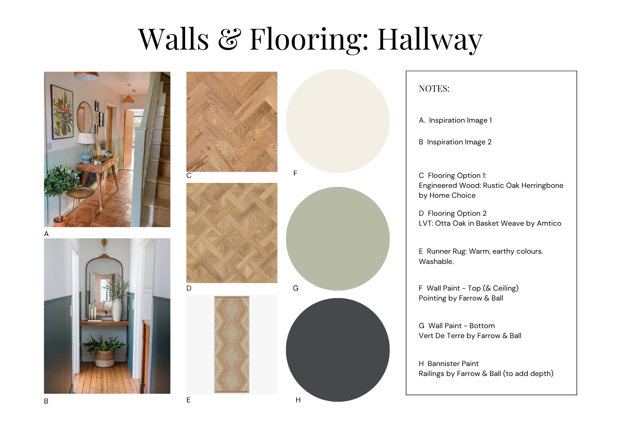 Online design session visuals – bespoke space planning and concept development by Spaces by Kelly.