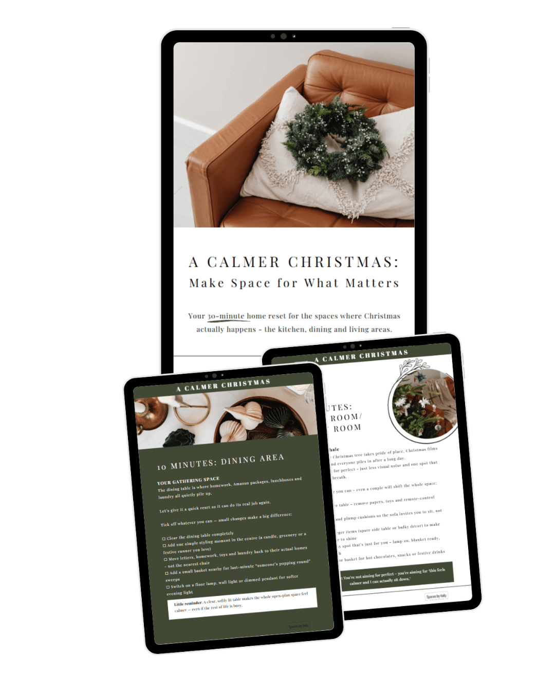 A Calm Christmas Guide PDF Checklist Reset