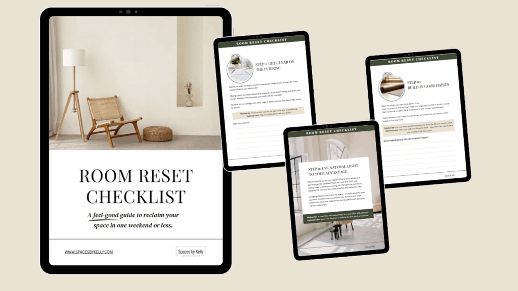Room reset checklist