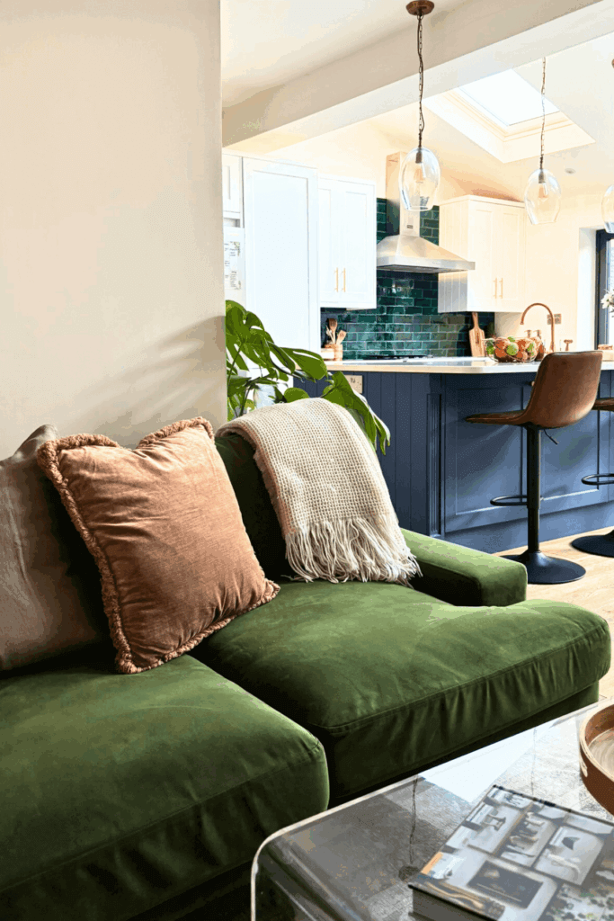 Open Plan Living - looking into kitchen from living area