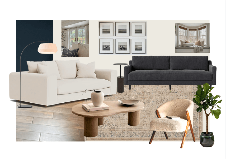 The Sofa + Layout Guide - furniture board